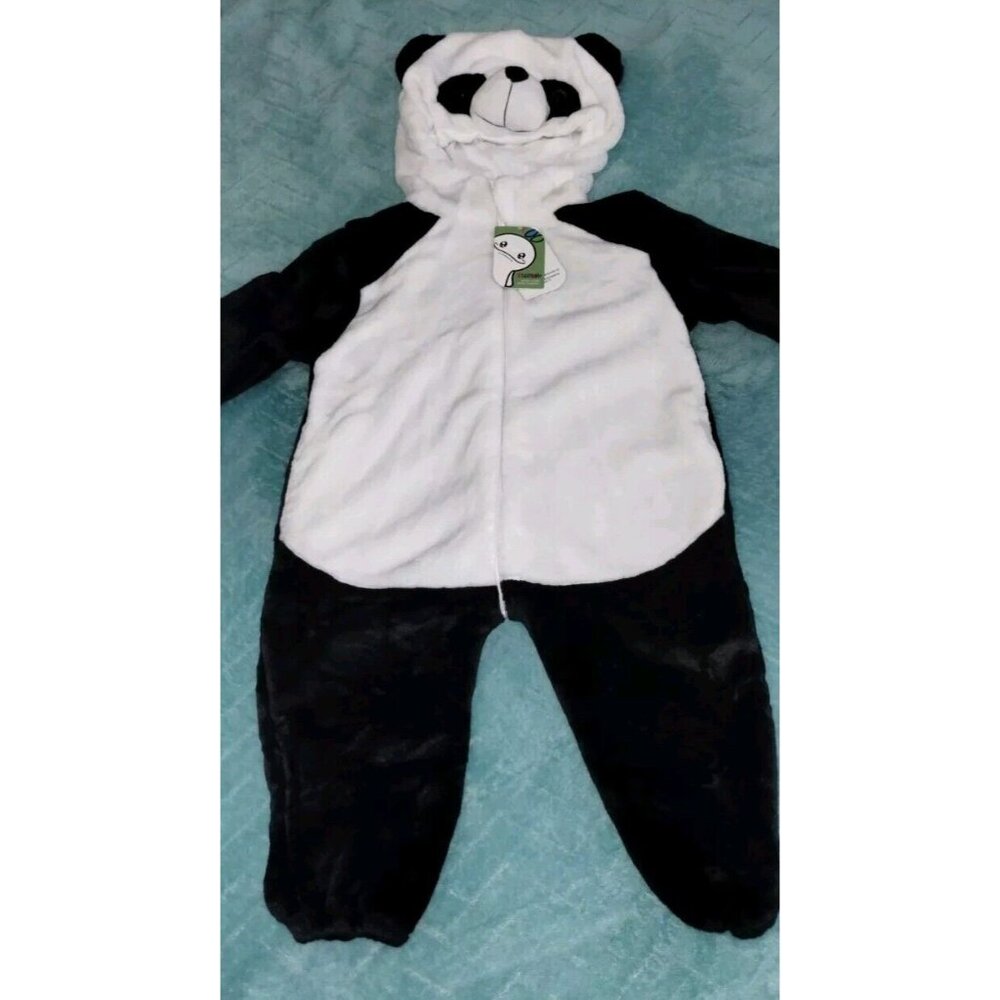 Michley Panda Kids Pajama/Costume Very Soft With Hoodie. 1pc. Read, See Photos.